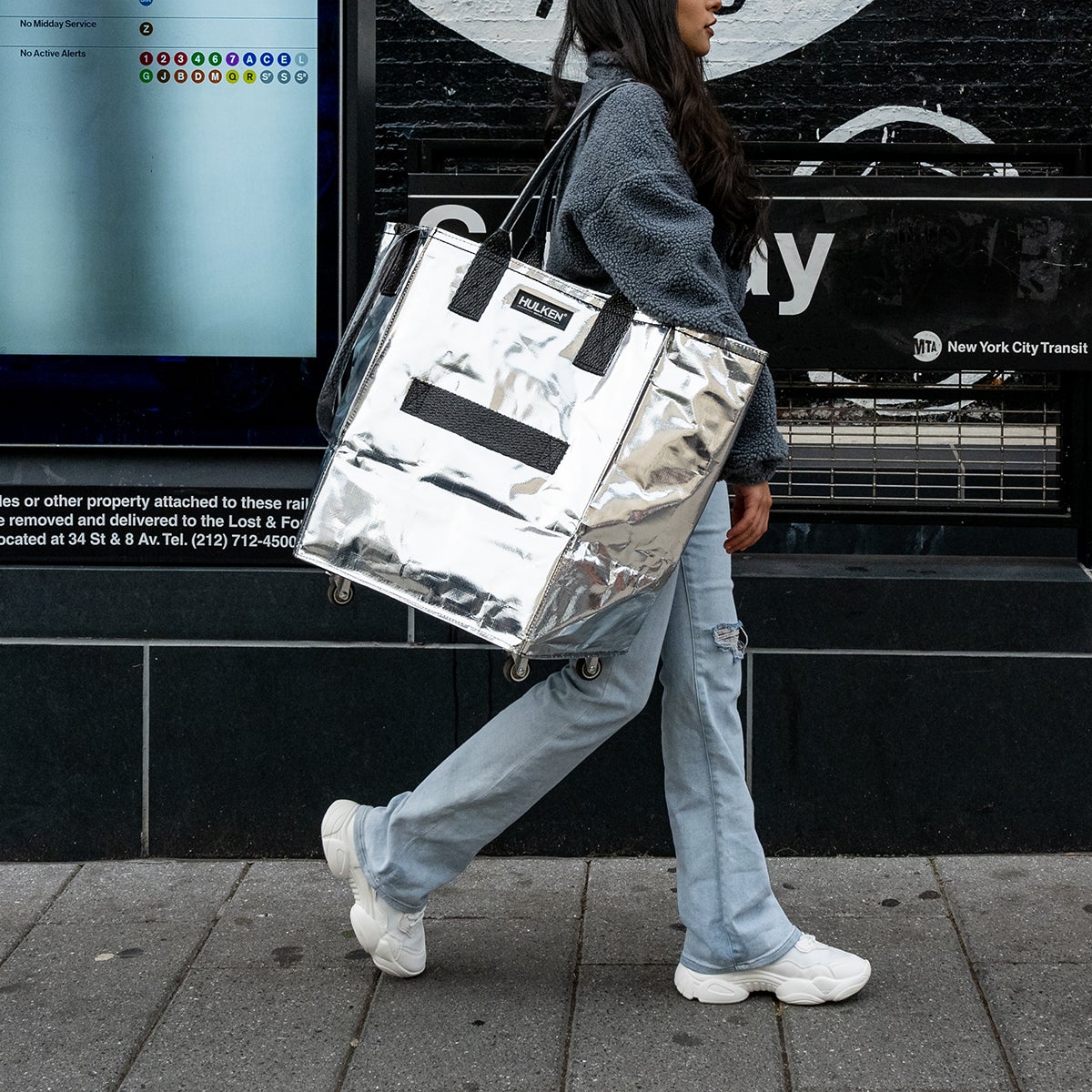 Rolling tote bag luggage 2025